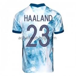 Maillot Norvège Erling Haaland 23 Extérieur Tenue pour Homme 2020-2021 Manche Courte Maillot Norvège Erling Haaland 23 Extérieur Tenue pour Homme 2020-2021 Manche Courte