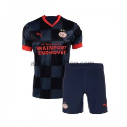 Maillot PSV Eindhoven Extérieur Tenue pour Enfant 2022-2023 Manche Courte