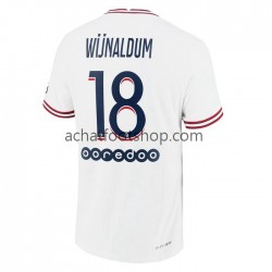 Maillot Paris Saint-Germain Georginio Wijnaldum 18 4ème Tenue pour Homme 2021-2022 Manche Courte