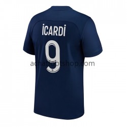 Maillot Paris Saint-Germain Icardi 9 Domicile Tenue pour Homme 2022-2023 Manche Courte