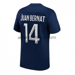 Maillot Paris Saint-Germain Juan Bernat 14 Domicile Tenue pour Homme 2022-2023 Manche Courte