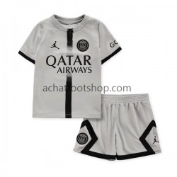 Maillot Paris Saint-Germain  Extérieur Tenue pour Enfant 2022-2023 Manche Courte