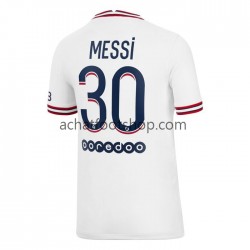 Maillot Paris Saint-Germain Lionel Messi 30 4ème Tenue pour Homme 2021-2022 Manche Courte