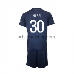 Maillot Paris Saint-Germain Messi 30 Domicile Tenue pour Enfant 2022-2023 Manche Courte