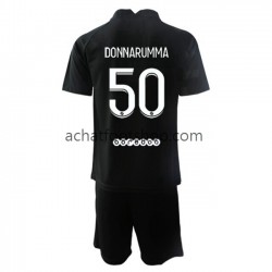 Maillot Paris Saint-Germain PSG Gianluigi Donnarumma 50 Gardien Extérieur Tenue pour Enfant 2021-2022 Manche Courte Maillot Paris Saint-Germain PSG Gianluigi Donnarumma 50 Gardien Extérieur Tenue pour Enfant 2021-2022 Manche Courte
