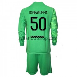 Maillot Paris Saint-Germain PSG Gianluigi Donnarumma 50 Gardien 3ème Tenue pour Enfant 2021-2022 Manche Longue Maillot Paris Saint-Germain PSG Gianluigi Donnarumma 50 Gardien 3ème Tenue pour Enfant 2021-2022 Manche Longue