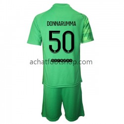 Maillot Paris Saint-Germain PSG Gianluigi Donnarumma 50 Gardien 3ème Tenue pour Enfant 2021-2022 Manche Courte Maillot Paris Saint-Germain PSG Gianluigi Donnarumma 50 Gardien 3ème Tenue pour Enfant 2021-2022 Manche Courte