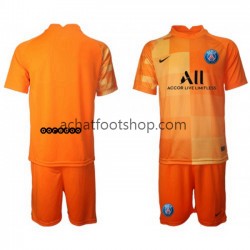 Maillot Paris Saint-Germain PSG Gardien Domicile Tenue pour Enfant 2021-2022 Manche Courte