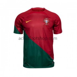 Maillot Portugal Domicile Tenue pour Homme Coupe du Monde 2022 Manche Courte Maillot Portugal Domicile Tenue pour Homme Coupe du Monde 2022 Manche Courte