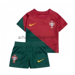 Maillot Portugal Domicile Tenue pour Enfant Coupe du Monde 2022 Manche Courte Maillot Portugal Domicile Tenue pour Enfant Coupe du Monde 2022 Manche Courte