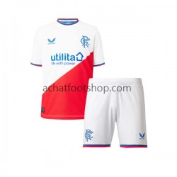 Maillot Rangers Extérieur Tenue pour Enfant 2022-2023 Manche Courte
