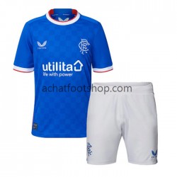 Maillot Rangers Domicile Tenue pour Enfant 2022-2023 Manche Courte