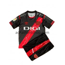 Maillot Rayo Vallecano Extérieur Tenue pour Enfant 2021-2022 Manche Courte