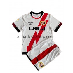 Maillot Rayo Vallecano Domicile Tenue pour Enfant 2021-2022 Manche Courte