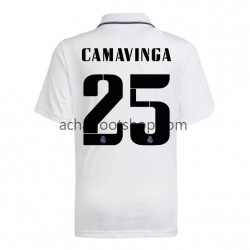 Maillot Real Madrid Camavinga 25 Domicile Tenue pour Homme 2022-2023 Manche Courte