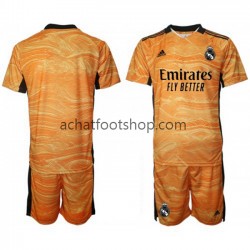 Maillot Real Madrid Gardien Extérieur Tenue pour Enfant 2021-2022 Manche Courte