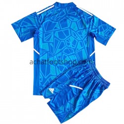 Maillot Real Madrid Gardien Domicile Tenue pour Enfant 2022-2023 Manche Courte