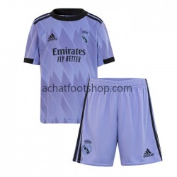 Maillot Real Madrid Extérieur Tenue pour Enfant 2022-2023 Manche Courte Maillot Real Madrid Extérieur Tenue pour Enfant 2022-2023 Manche Courte