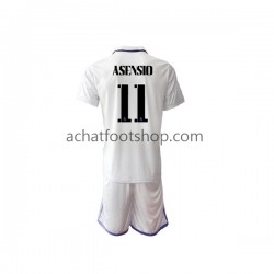 Maillot Real Madrid Marco Asensio 11 Domicile Tenue pour Enfant 2022-2023 Manche Courte