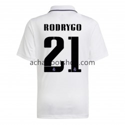 Maillot Real Madrid Rodrygo 21 Domicile Tenue pour Homme 2022-2023 Manche Courte Maillot Real Madrid Rodrygo 21 Domicile Tenue pour Homme 2022-2023 Manche Courte