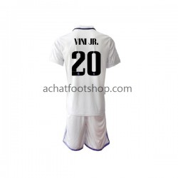 Maillot Real Madrid Vinicius Junior 20 Domicile Tenue pour Enfant 2022-2023 Manche Courte Maillot Real Madrid Vinicius Junior 20 Domicile Tenue pour Enfant 2022-2023 Manche Courte