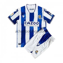 Maillot Real Sociedad Domicile Tenue pour Enfant 2022-2023 Manche Courte