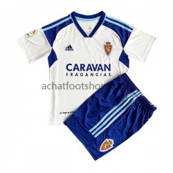 Maillot Real Zaragoza Domicile Tenue pour Enfant 2022-2023 Manche Courte