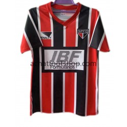 Maillot São Paulo Rétro Extérieur Tenue pour Homme 1991 Manche Courte