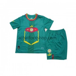 Maillot Sénégal Extérieur Tenue pour Enfant Coupe du Monde 2022 Manche Courte