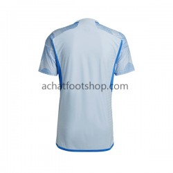 Maillot Espagne Extérieur Tenue pour Homme Coupe du Monde 2022 Manche Courte
