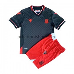 Maillot Stoke City Extérieur Tenue pour Enfant 2022-2023 Manche Courte