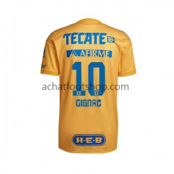 Maillot Tigres UANL Andre-Pierre Gignac 10 Domicile Tenue pour Homme 2022-2023 Manche Courte