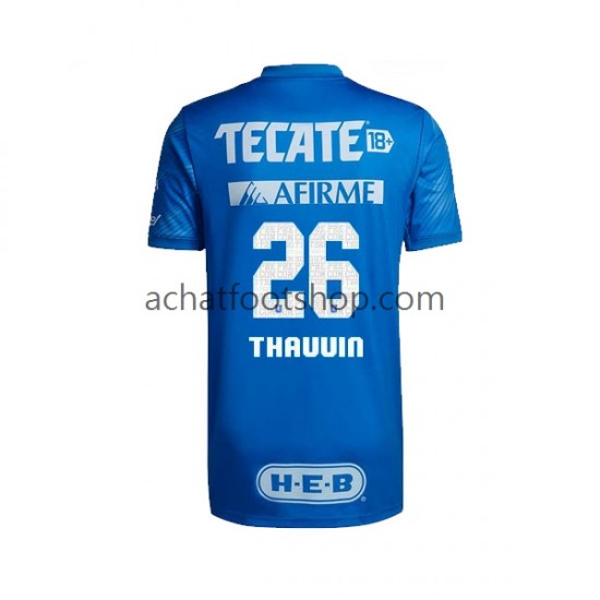 Maillot Tigres UANL Florian Thauvin 26 Extérieur Tenue pour Homme 2022-2023 Manche Courte Maillot Tigres UANL Florian Thauvin 26 Extérieur Tenue pour Homme 2022-2023 Manche Courte