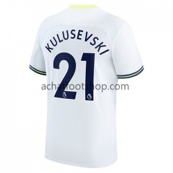 Maillot Tottenham Hotspur Dejan Kulusevski 21 Domicile Tenue pour Homme 2022-2023 Manche Courte