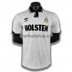 Maillot Tottenham Hotspur Rétro Domicile Tenue pour Homme 1990 Manche Courte