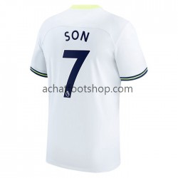 Maillot Tottenham Hotspur Son Heung-min 7 Domicile Tenue pour Homme 2022-2023 Manche Courte