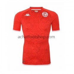 Maillot Tunisie Domicile Tenue pour Homme Coupe du Monde 2022 Manche Courte