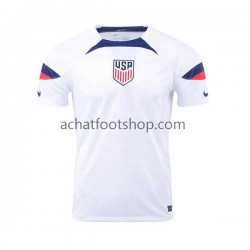 Maillot États-Unis Domicile Tenue pour Homme Coupe du Monde 2022 Manche Courte Maillot États-Unis Domicile Tenue pour Homme Coupe du Monde 2022 Manche Courte