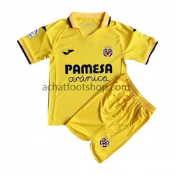 Maillot Villarreal CF Domicile Tenue pour Enfant 2022-2023 Manche Courte