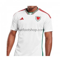 Maillot Pays de Galles Extérieur Tenue pour Homme Coupe du Monde 2022 Manche Courte