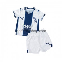 Maillot West Bromwich Albion Domicile Tenue pour Enfant 2022-2023 Manche Courte