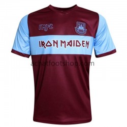Maillot West Ham United Iron Maiden Domicile Tenue pour Homme Manche Courte