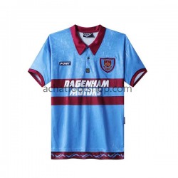 Maillot West Ham United Rétro Domicile Tenue pour Homme 1995-1996 Manche Courte
