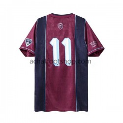 Maillot West Ham United Iron Maiden Rétro Extérieur Tenue pour Homme 2011 Manche Courte
