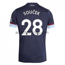 Maillot West Ham United Tomas Soucek 28 3ème Tenue pour Homme 2021-2022 Manche Courte