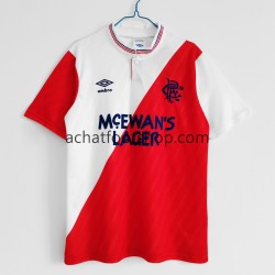 Maillot Wolverhampton Wanderers Rétro Extérieur Tenue pour Homme 1987 1988 Manche Courte