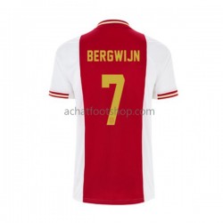 Maillot Ajax Amsterdam Steven Bergwijn 7 Domicile Tenue pour Homme 2022-2023 Manche Courte