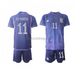 Maillot Argentine Di Maria 11 Extérieur Tenue pour Enfant Coupe du Monde 2022 Manche Courte Maillot Argentine Di Maria 11 Extérieur Tenue pour Enfant Coupe du Monde 2022 Manche Courte