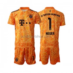 Maillot Bayern Munich Manuel Neuer 1 Gardien Extérieur Tenue pour Enfant 2022-2023 Manche Courte