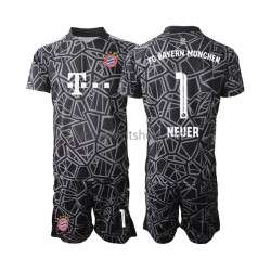 Maillot Bayern Munich Manuel Neuer 1 Gardien Domicile Tenue pour Enfant 2022-2023 Manche Courte